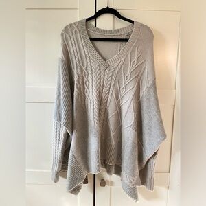 All Saints Oversized Vneck Sweater